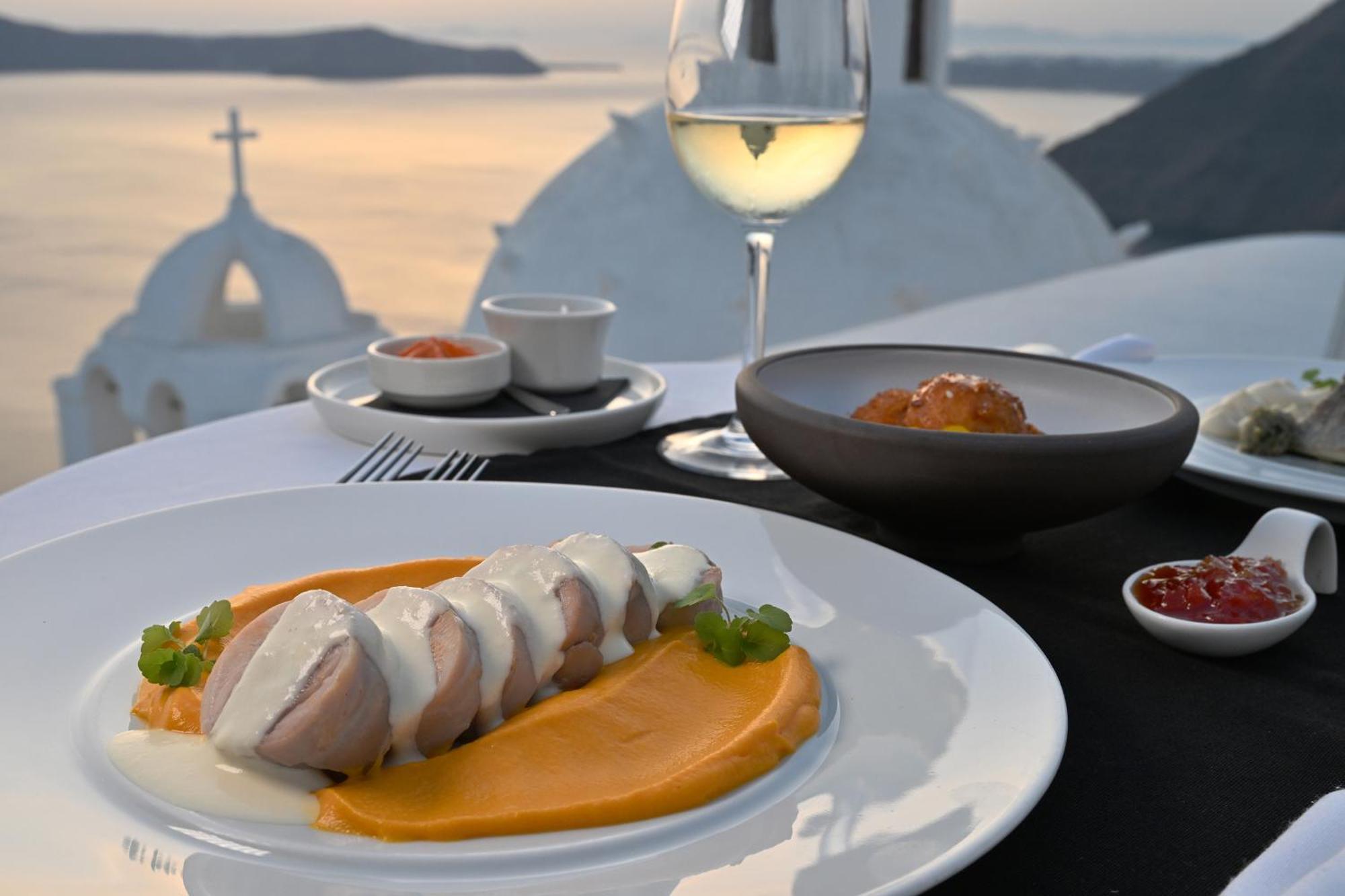 Aigialos Luxury Traditional Settlement Fira  Eksteriør bilde